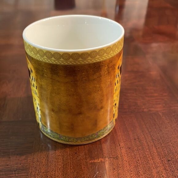 Gustav Klimt The Kiss 1908 Mug Cup 12 oz Easy life Masterpiece - Picture 3 of 8